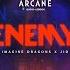 Imagine Dragons Enemy Karaoke Radio Edit From The Series Arcane League Of Legends