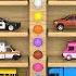 Learn Colors With Multi Level Parking Toy Street Vehicles Educational Videos Cars For KIDS