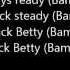 Spiderbait Black Betty Lyrics Video