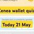 Xenea Wallet Daily Quiz Answer Xenea Wallet Today Quiz 21 May Xeneawalletquiz Xeneawallet Xenea