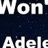 He Won T Go Adele Karaoke No Guide Melody Instrumental