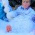 2022 Happy New Year Elsa Anna Toddlers Snow Playing