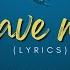 Save Me Acoustic By Mason Murphy With Lyrics Lyrics HDMusic4Life
