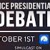 Watch CBS News Vice Presidential Debate Simulcast