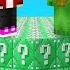 Minecraft Skyblock But EVERYTHING Is EMERALD LUCKY BLOCKS