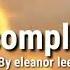 Incomplete By Eleanor Lee The Big Boss