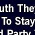 YOUR PERSON FINALLY DECIDED TO TELL YOU THE REAL TRUTH THEY ALWAYS WANTED TO STAY WITH YOU BUT