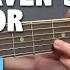 Knocking On Heaven S Door EASY 4 Chord Guitar Lesson Bob Dylan