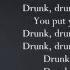 ZAYN Drunk Lyrics