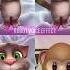 Talking Tom Cat Original Voice VS Robot Voice Effect 3 Shorts