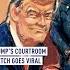 Trump S Courtroom Sketch Goes Viral