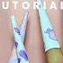 Paperdiy Tutorial How To Make Paper Nails Kuromi Purple Theme