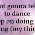Don T Dance Simon Curtis Lyrics