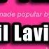 Avril Lavigne Don T Tell Me Karaoke Version