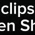 ECLIPSE Lovely Runner SUDDEN SHOWER KARAOKE VERSION