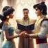 A Magical Wedding In Agrabah Jasmine And Aladdin Tie The Knot
