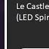 La Castle Vania Red Circle LED Spirals Shots Fired