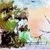 Watercolor Landscape Painting Tutorial Working Light And Shades