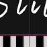 Still Hillsong United EASY Piano Tutorial