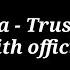 Alessia Cara Lyrics With Official Audio Trust My Lonely