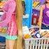 Barbie Doll Supermarket Grocery Shopping Poupée Supermarché Lebensmittel Einkaufen باربي محل بقالة