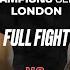 Luke Trainer Vs Laurynas Urbonavicius Bellator London