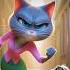 Жадная мама котика мультик Cats ии Cat кот нейросеть Dalle3 Chatgpt Aiart Aicat Ai