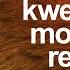 Kwenze Mosoo Remix