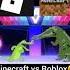 Minecraft VS Roblox Shorts Roblox Minecraft