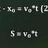 Физика путь при прямолинейном равномерном движении