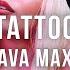 Ava Max Tattoo Official Karaoke Instrumental SongJam