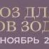 ПРОГНОЗ НА НОЯБРЬ ДЛЯ ВСЕХ ЗНАКОВ ЗОДИАКА