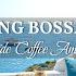 4K Chill Bossa Nova Jazz At Seaside Cafe Soothing Ocean Waves For A Peaceful Coastal Escape