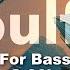 Soulful Jam For Bass G Major 80BPM No Bass BackingTrack