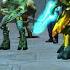 Halo 2 Angry Brute VS Halo 1 Characters Old Version