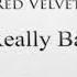 Rock Metal Remix Red Velvet 레드벨벳 RBB Really Bad Boy