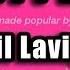 Avril Lavigne My Happy Ending Karaoke Version