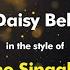 Piano Singalong Daisy Bell Karaoke Version From Zoom Karaoke