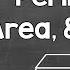 Perimeter Area And Volume Explained Math With Mr J