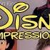 ONE GUY 24 VOICES With Music Frozen Aladdin Moana Mulan Disney Song Impressions