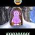 Первый снег у лунтика