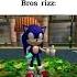 Bros Rizz Be Like Sonic Shorts Fyp