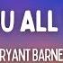 Bryant Barnes Want You All The Time Lyrics