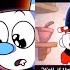 Cuphead DLC Rap Mashed S Video VS My Video Side By Side Eganimation442