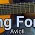 Waiting For Love Avicii Fingerstyle Guitar Tutorial TAB Chords Lyrics