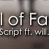 The Script Hall Of Fame 8D AUDIO Ft Will I Am