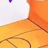Easy Origami Mini Toy Basketball Slam Dunk Moving Paper Toys Pop It