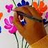 Draw Flowers With Finger Shorts