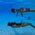 Underwater NO FINS Tandem Swim