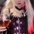 去演 Faceplay Succubus Cosplay Shorts